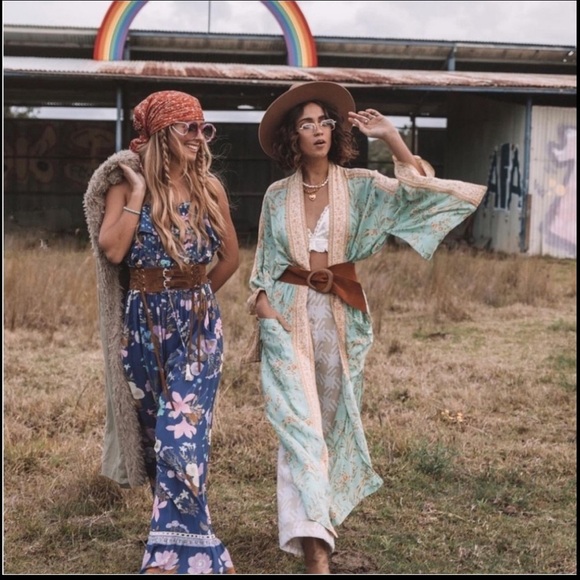 Spell and the Gypsy Collective Wild Bloom jumpsuit Smsrp 400 - Picture 2 of 6